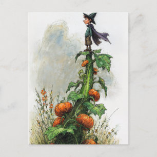 Enge Halloween Nacht Ansichtkaart Briefkaart