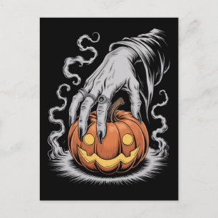 Enge Halloween Nacht Ansichtkaart Briefkaart