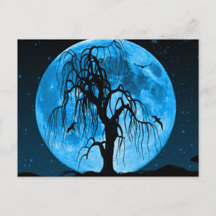Enge Halloween Nacht Ansichtkaart Briefkaart