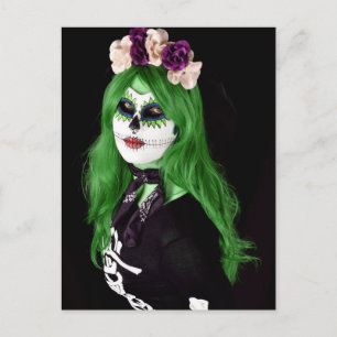 Enge Halloween Nacht Ansichtkaart Briefkaart
