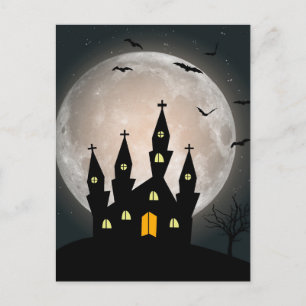 Enge Halloween Nacht Ansichtkaart Briefkaart