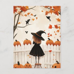 Enge Halloween Nacht Ansichtkaart Briefkaart