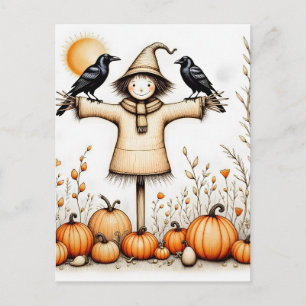 Enge Halloween Nacht Ansichtkaart Briefkaart