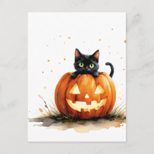 Enge Halloween Nacht Ansichtkaart Briefkaart