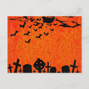 Enge Halloween Nacht Briefkaart