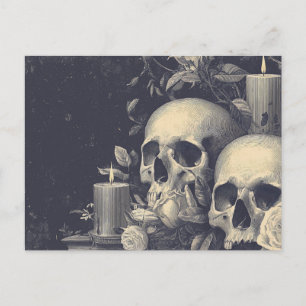 Enge Halloween Nacht Briefkaart