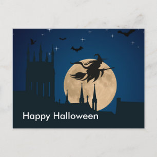 Enge Halloween Nacht Briefkaart