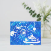 Enge Halloween Nacht Briefkaart (Staand voorkant)