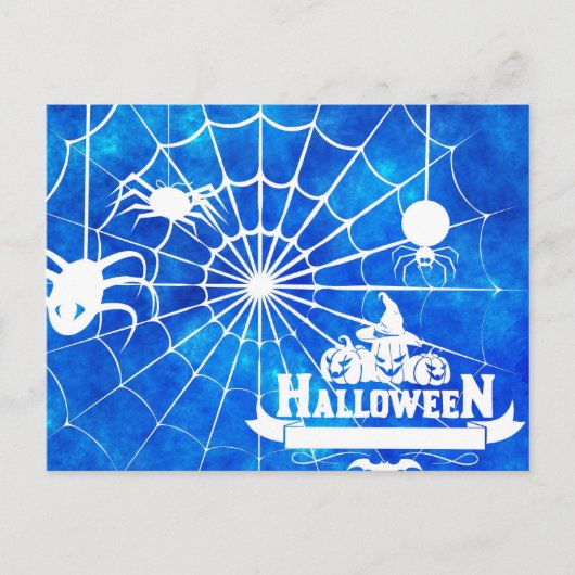 Enge Halloween Nacht Briefkaart (Voorkant)