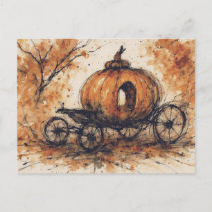 Enge Halloween Nacht Briefkaart