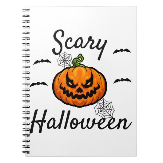 Enge Halloween Notitieboek (Voorkant)