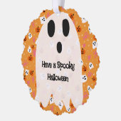 Enge Halloween Ornament Kaart (Links)