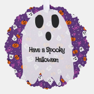 Enge Halloween  Ornament Kaart