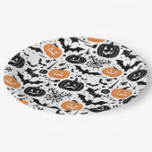 Enge Halloween  Papieren Bordje (Gekanteld)