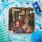 Enge Halloween Papieren Bordje (Feest)