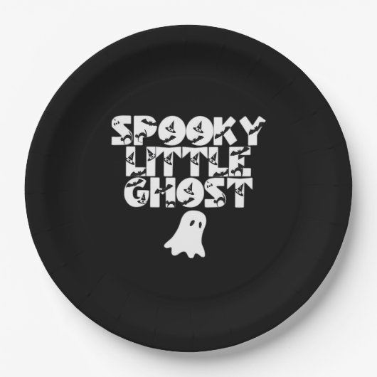 Enge Halloween Papieren Bordje (Voorkant)