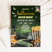 Enge Halloween Party Film Night Party Kaart