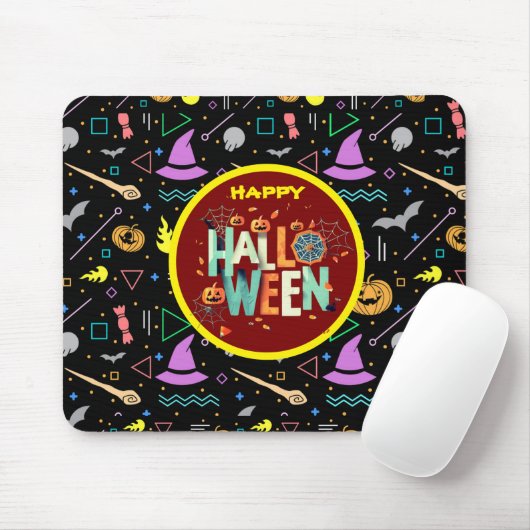 Enge Halloween Planner Muismat (Met muis)