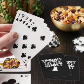 Enge Halloween Pokerkaarten (Insitu)