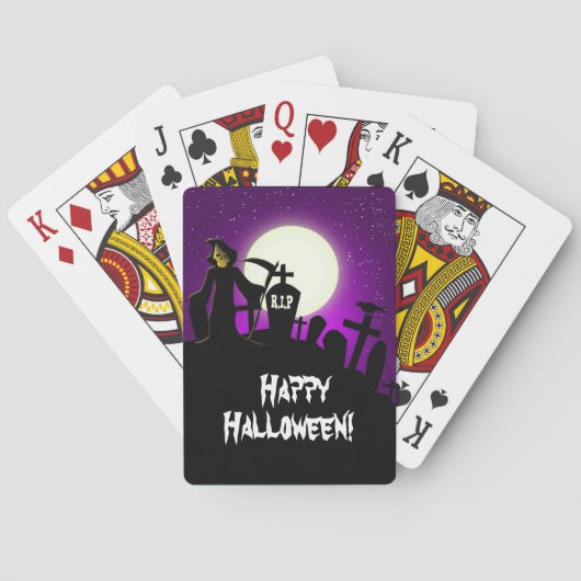Enge Halloween Pokerkaarten (Achterkant)