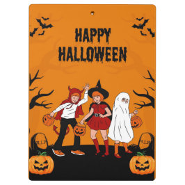 Enge Halloween  – Pompoen, Geest & Klembord
