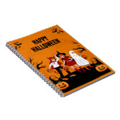 Enge Halloween – Pompoen, Geest & Notitieboek (Rechterzijde)
