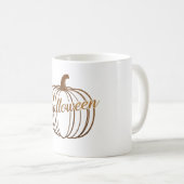 Enge Halloween pompoen Mok (Voorkant rechts)