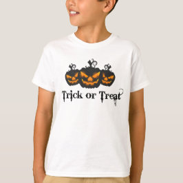 Enge Halloween pompoenen Shirt
