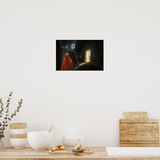 Enge Halloween. Poster (Keuken)