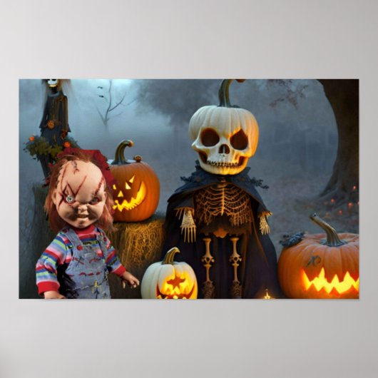 Enge Halloween. Poster (Voorkant)