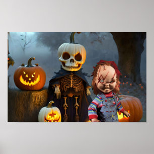 Enge Halloween. Poster
