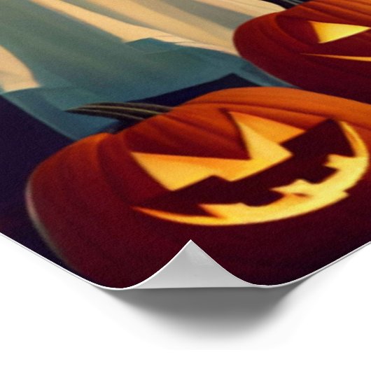 Enge Halloween. Poster (Hoek)