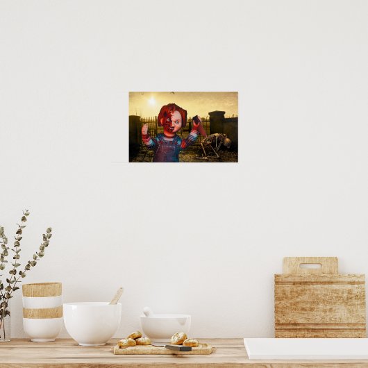 Enge Halloween. Poster (Keuken)