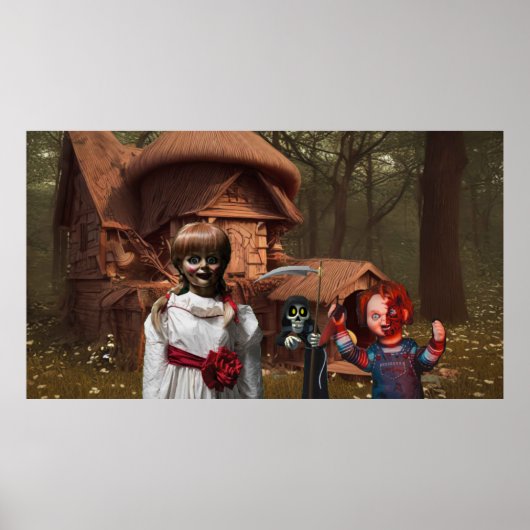 Enge Halloween. Poster (Voorkant)