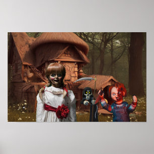 Enge Halloween. Poster