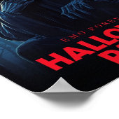 Enge Halloween Poster - griezelige horror Wall Art (Hoek)
