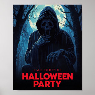 Enge Halloween Poster - griezelige horror Wall Art
