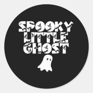 Enge Halloween Ronde Sticker