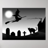 enge halloween scène poster (Voorkant)