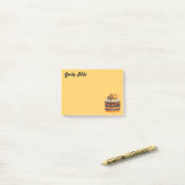 Enge Halloween snoepjes Post-it® Notes (Op bureau)