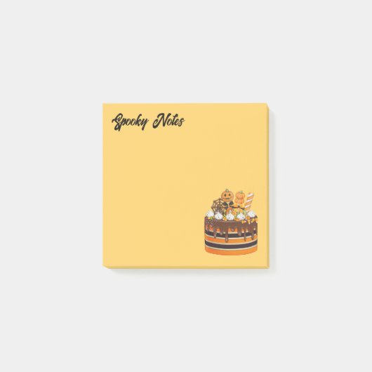 Enge Halloween snoepjes Post-it® Notes (Voorkant)