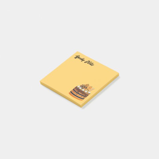 Enge Halloween snoepjes Post-it® Notes (Schuin)