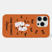 Enge Halloween-spook iPhone Hoesje (Achterkant horizontaal)