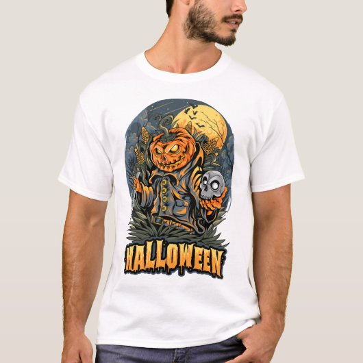 Enge Halloween T-shirt (Voorkant)