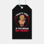 Enge Halloween Voor Vrouwen Gothic Voodoo Doll Cadeaulabel (Voorkant)