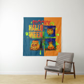 Enge Halloween Wandkleed (In situ)