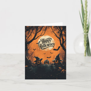 Enge Halloweenkaart Kaart