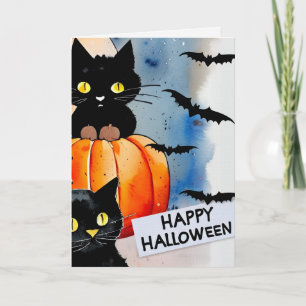 Enge Halloweenkaart Kaart