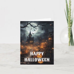 Enge Halloweenkaart Kaart