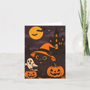 Enge Halloweenkaart Kaart